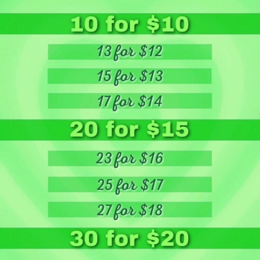 💚10/$10💚NEW 10 Thank You Tags - Picture 4 of 4